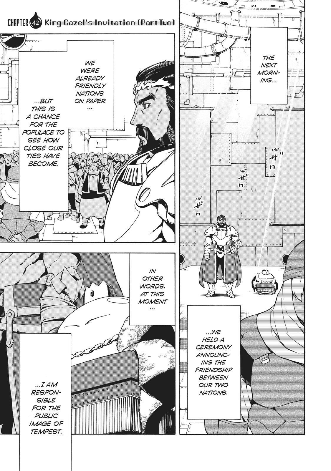 That Time I Got Reincarnated as a Slime, chapter 42, page 1