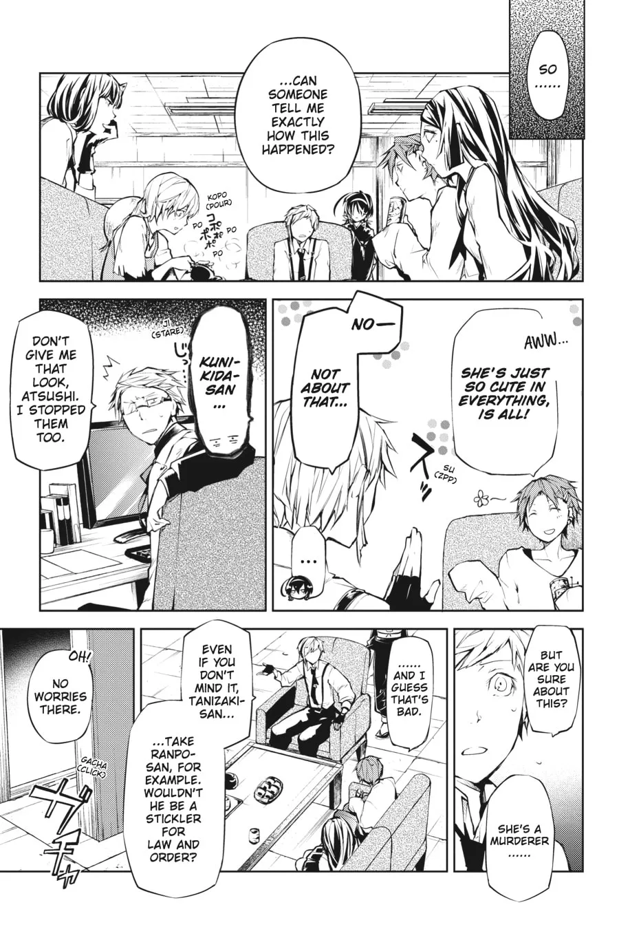 Bungo Stray Dogs, chapter 13, page 4