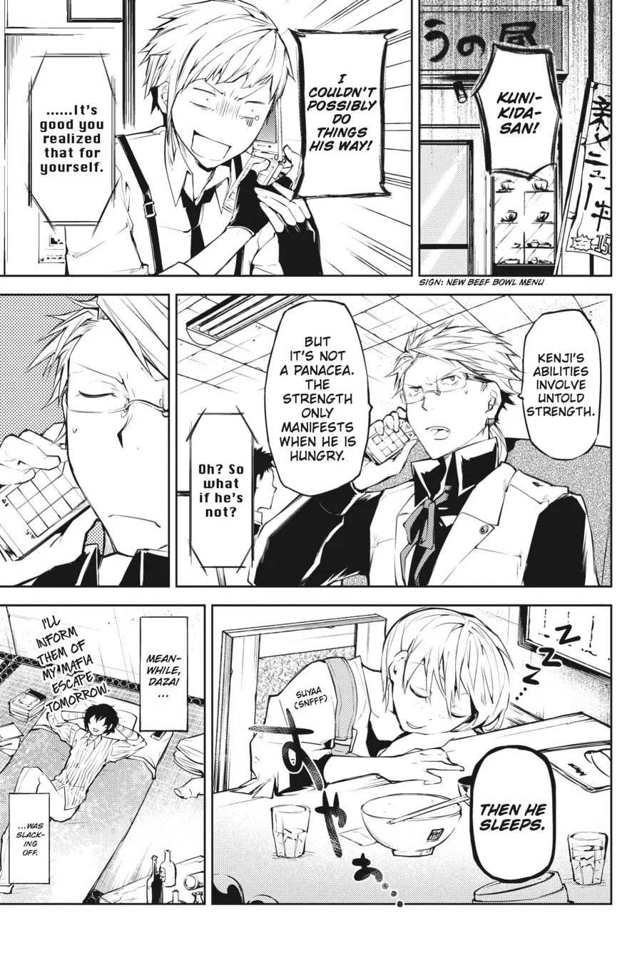 Bungo Stray Dogs, chapter 13, page 27
