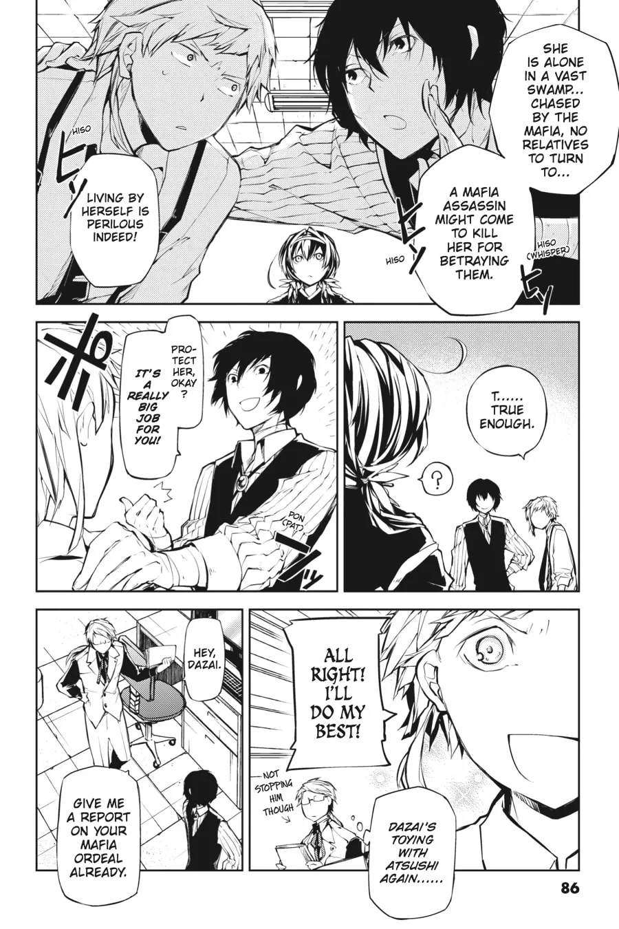 Bungo Stray Dogs, chapter 15, page 4