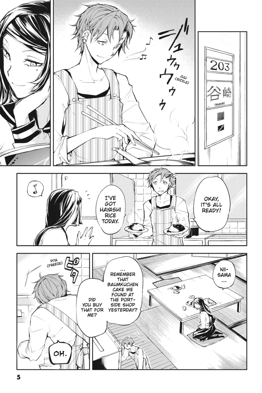 Bungo Stray Dogs, chapter 17, page 4