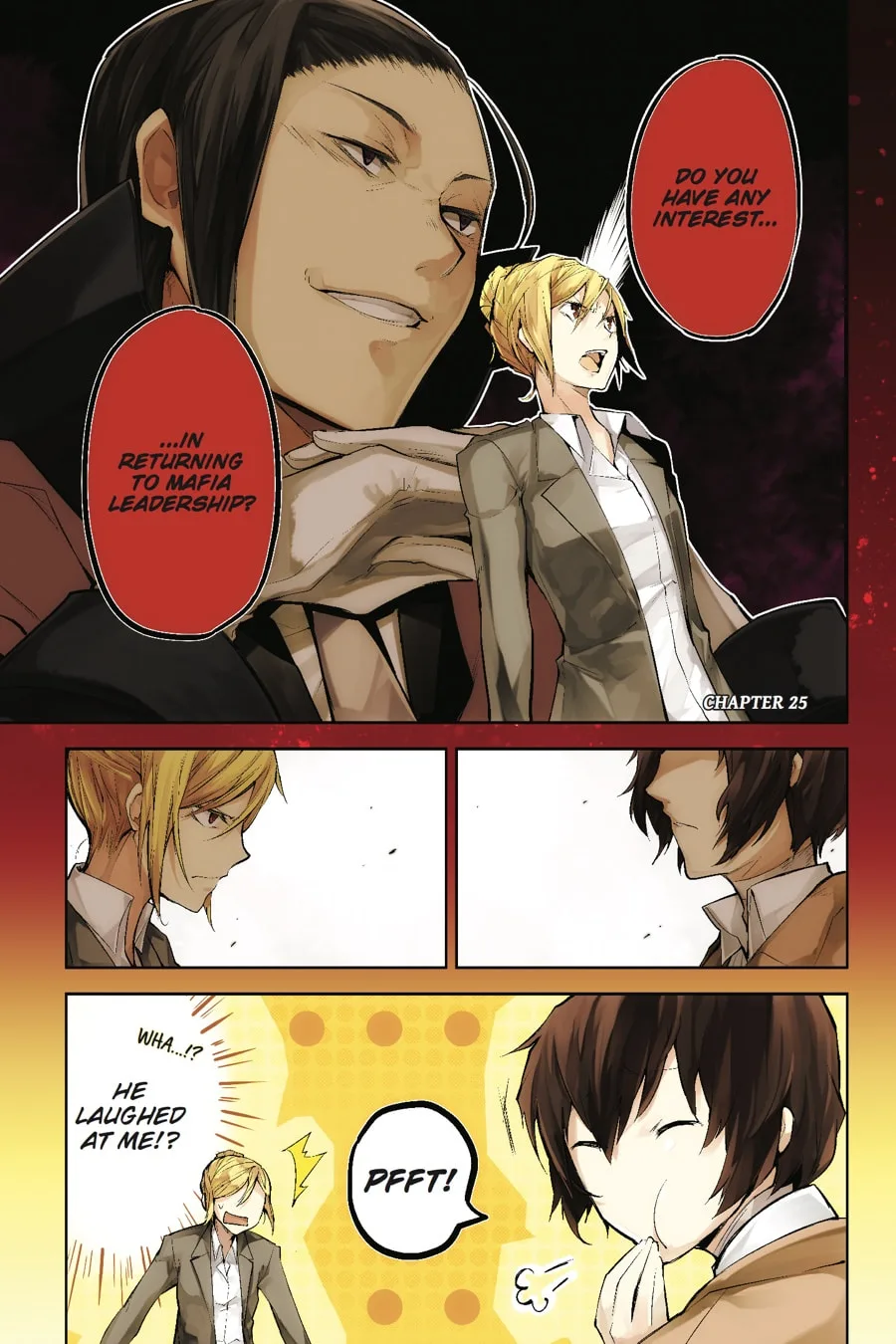 Bungo Stray Dogs, chapter 25, page 1