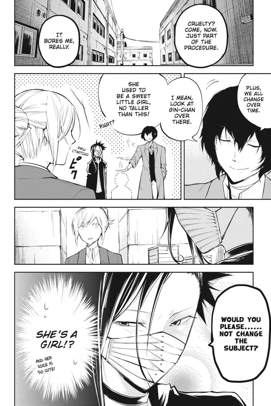 Bungo Stray Dogs, chapter 25, page 6