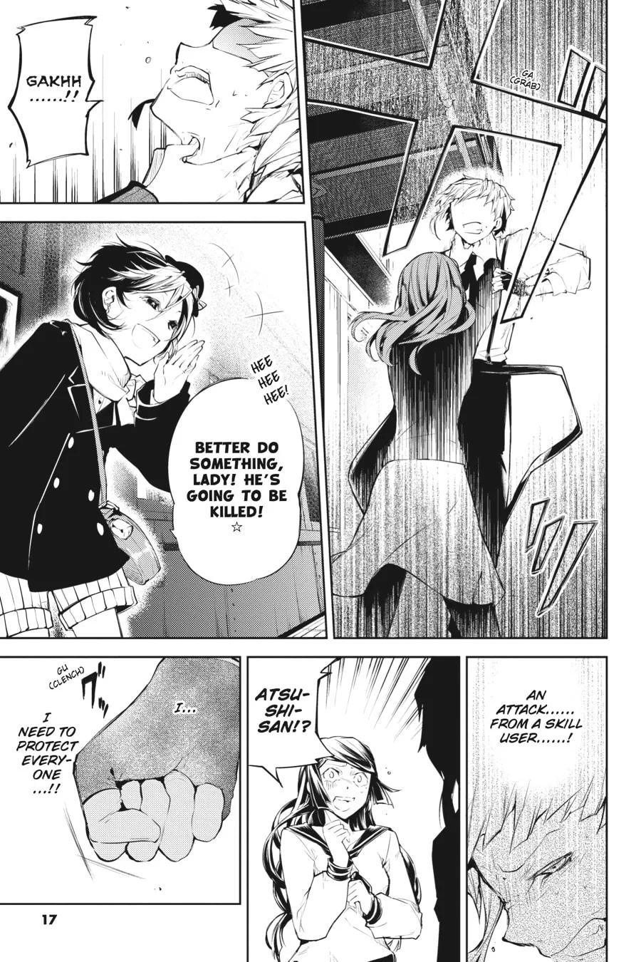 Bungo Stray Dogs, chapter 25, page 17