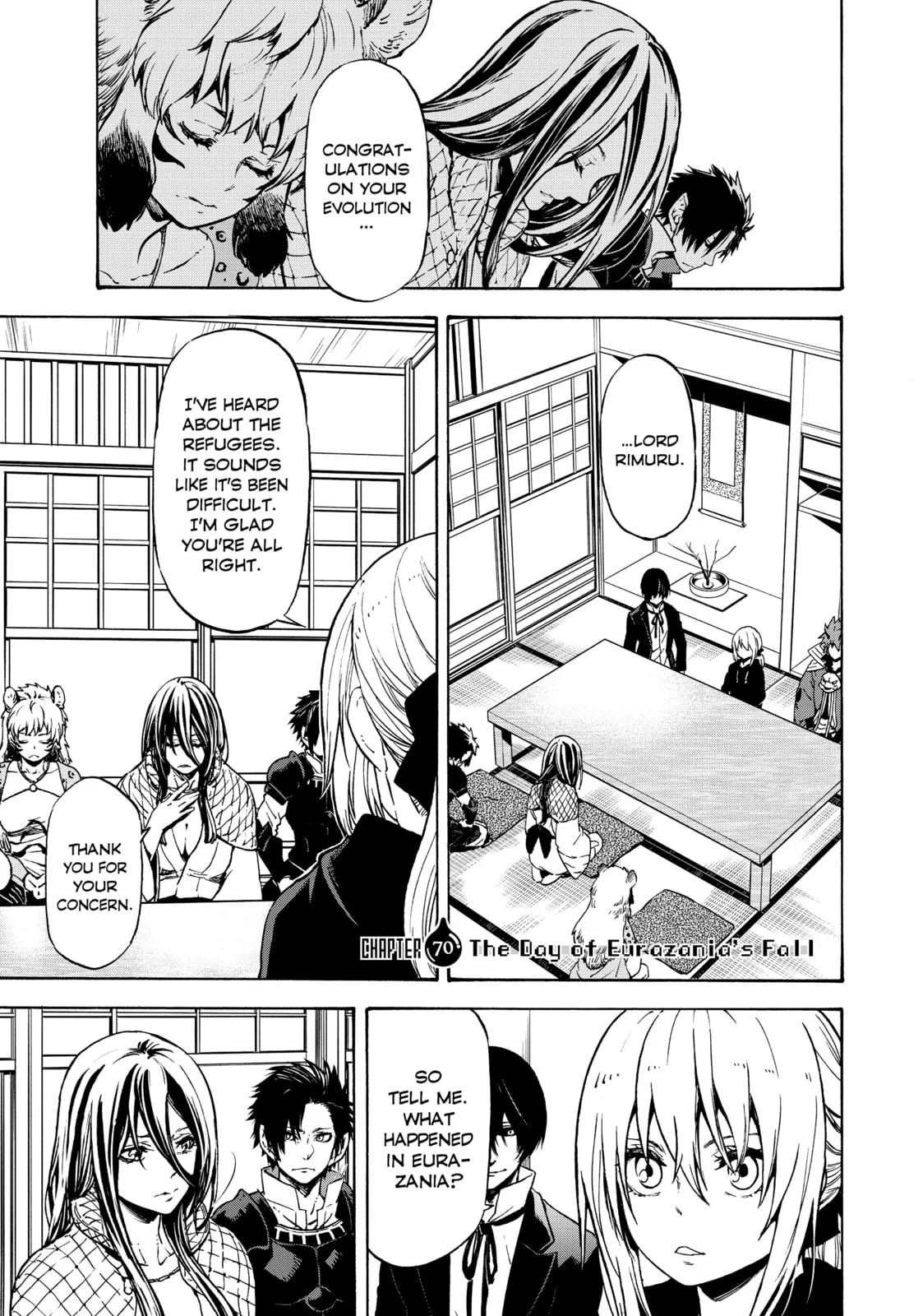 That Time I Got Reincarnated as a Slime, chapter 70, page 1