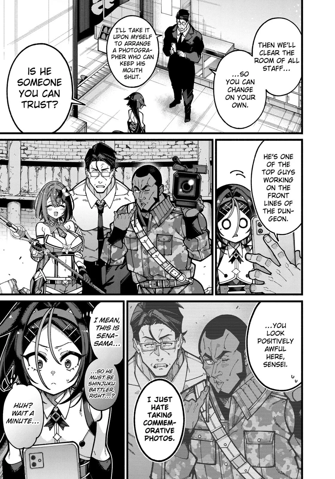 The Plain Salary Man Turned Out to Be a Hero He Was Invincible, Only to Be Exposed on His Niece's Dungeon Stream, chapter 29, page 13
