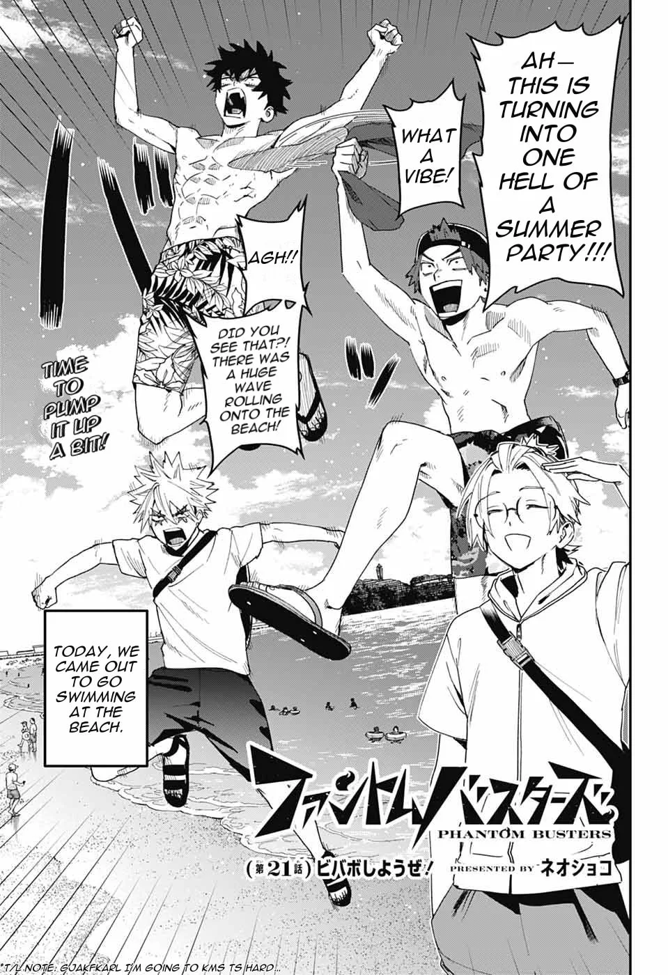 Phantom Busters, chapter 21, page 1