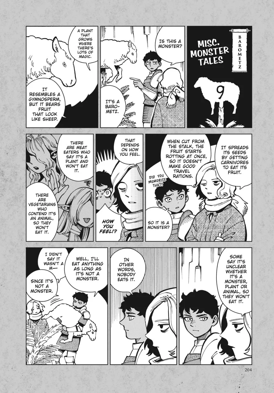 Delicious in Dungeon, chapter 62.5, page 1