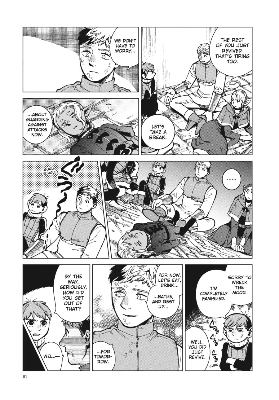 Delicious in Dungeon, chapter 72, page 19