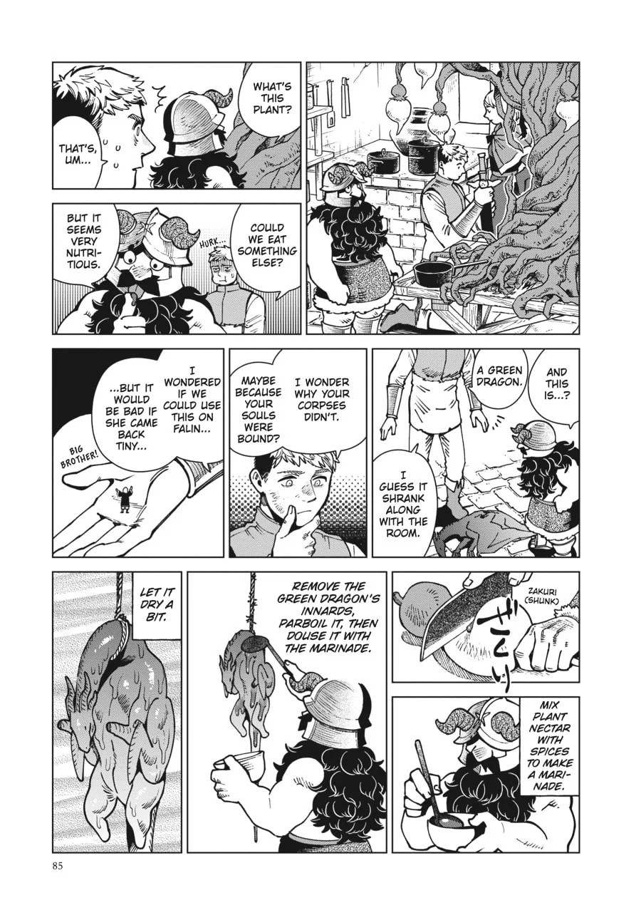 Delicious in Dungeon, chapter 72, page 23