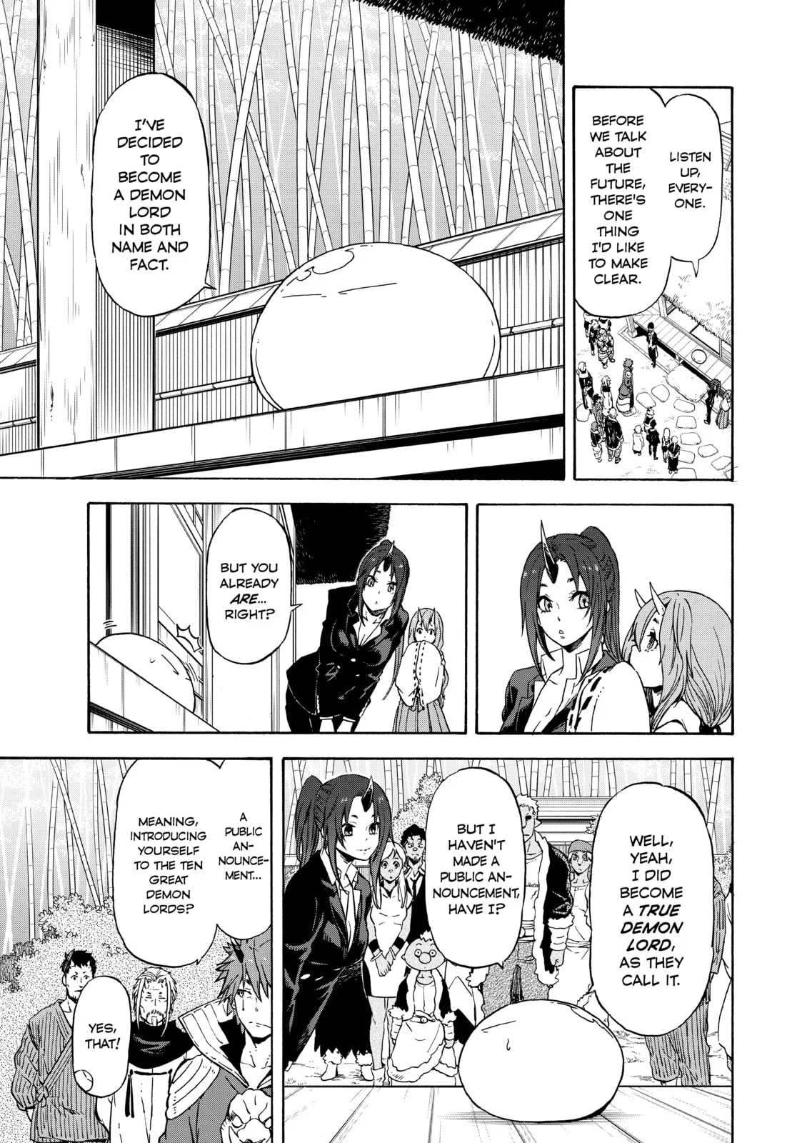That Time I Got Reincarnated as a Slime, chapter 71, page 1
