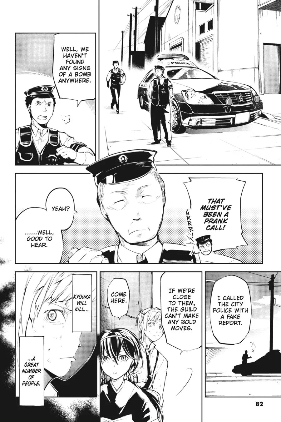 Bungo Stray Dogs, chapter 27, page 4