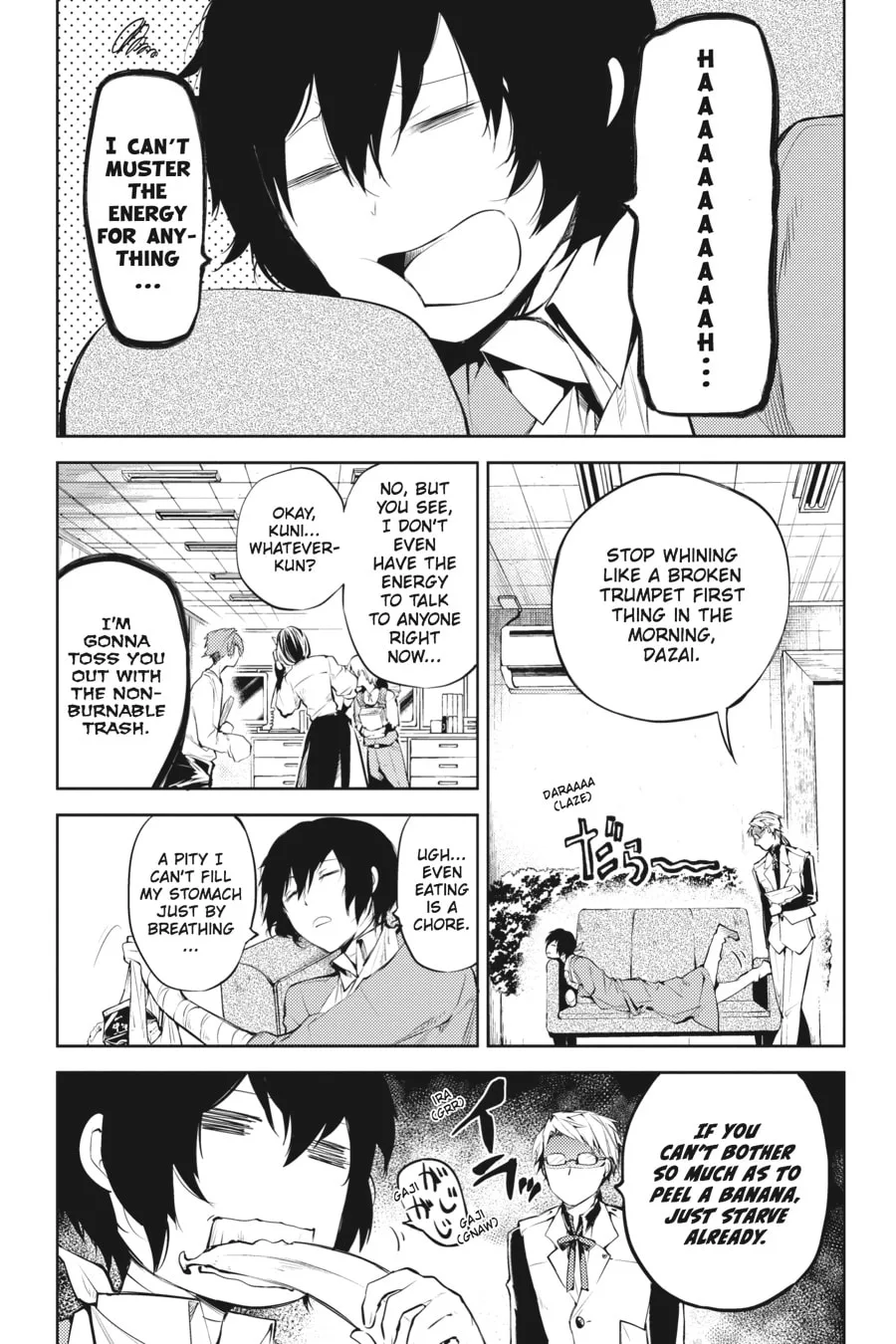Bungo Stray Dogs, chapter 30, page 4