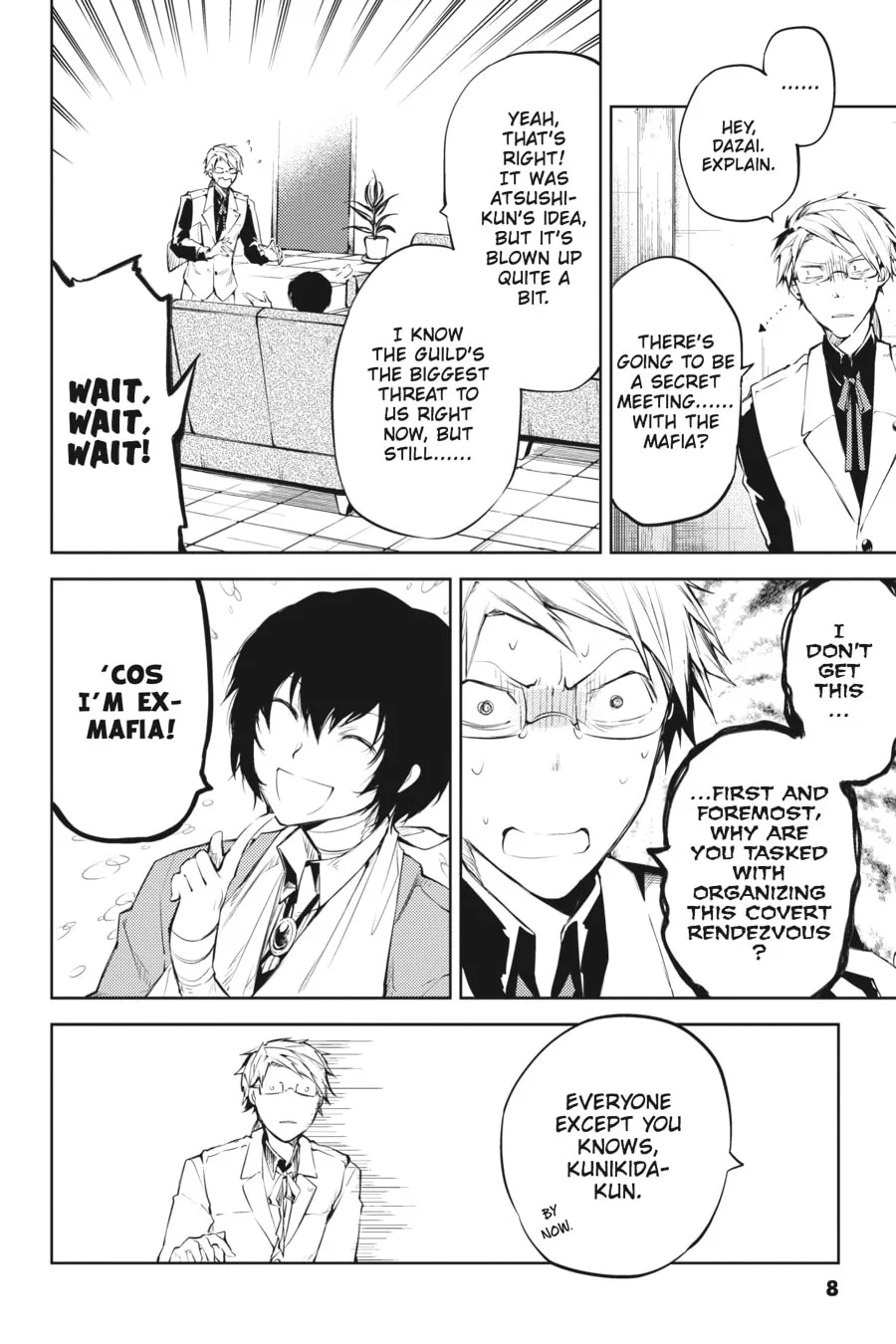 Bungo Stray Dogs, chapter 30, page 7