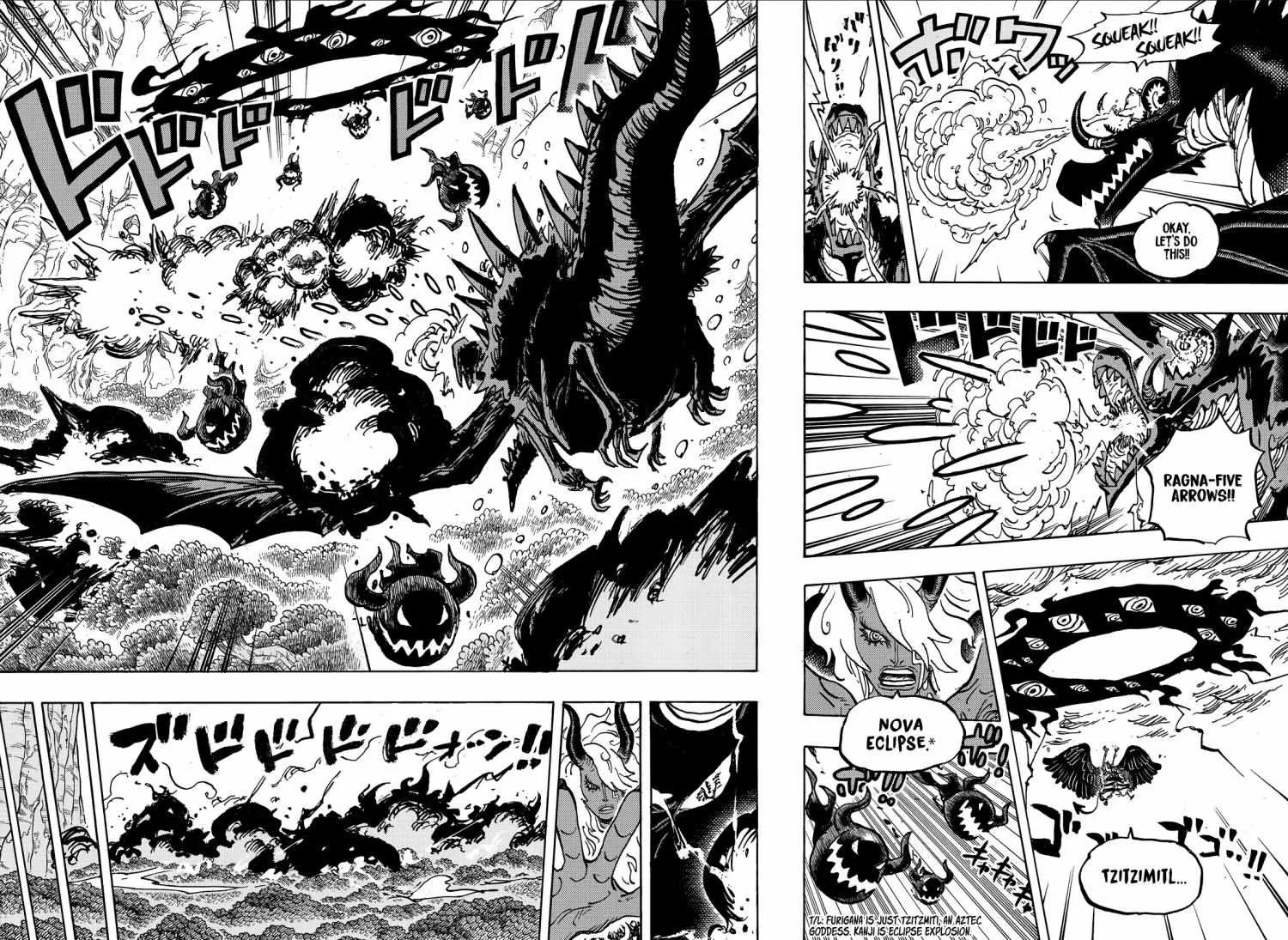 One Piece Manga, chapter 1182, page 7