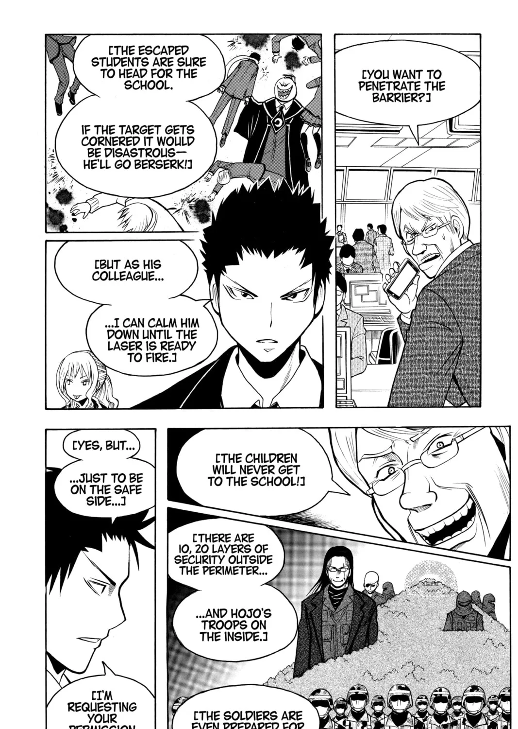 Assassination Classroom, chapter 168, page 3