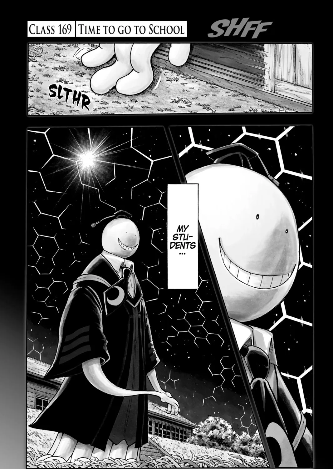 Assassination Classroom, chapter 169, page 1