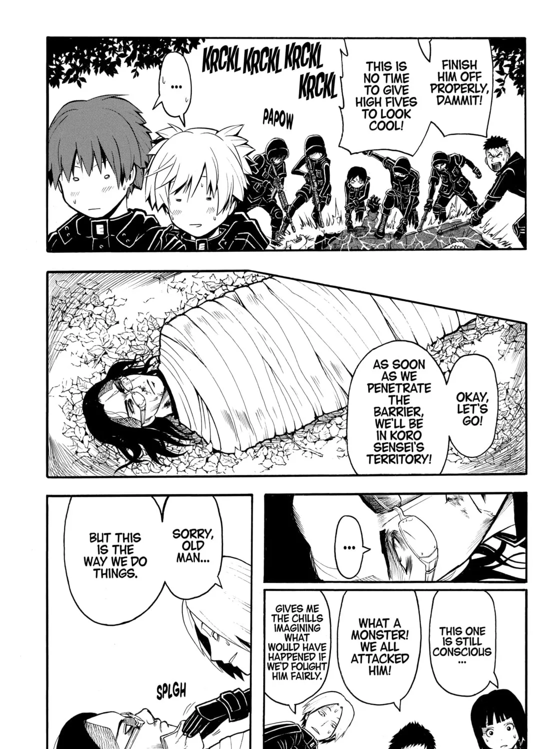 Assassination Classroom, chapter 169, page 29