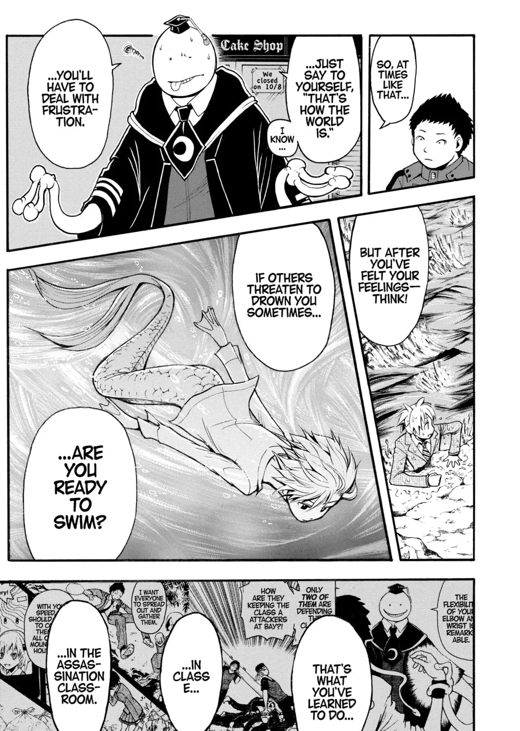 Assassination Classroom, chapter 170, page 17