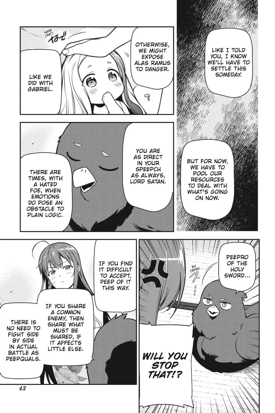 The Devil is a Part-Timer!, chapter 43, page 30