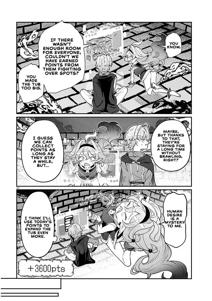 Reincarnated, I'll Make the Hot Spring Dungeon!, chapter 2, page 10