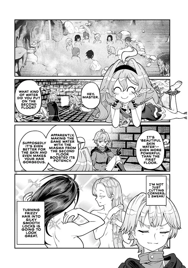 Reincarnated, I'll Make the Hot Spring Dungeon!, chapter 2, page 21