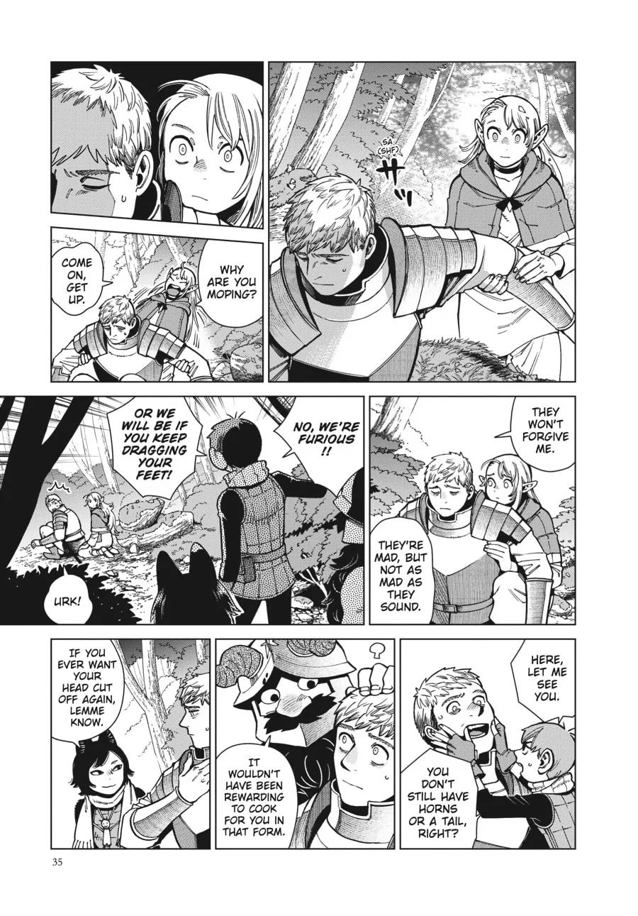 Delicious in Dungeon, chapter 92, page 28