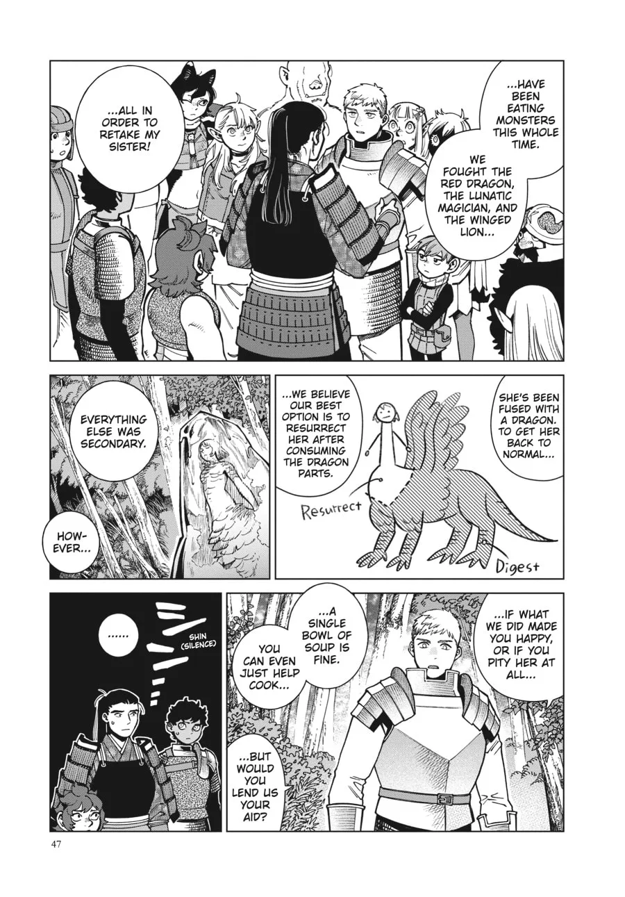 Delicious in Dungeon, chapter 93, page 9