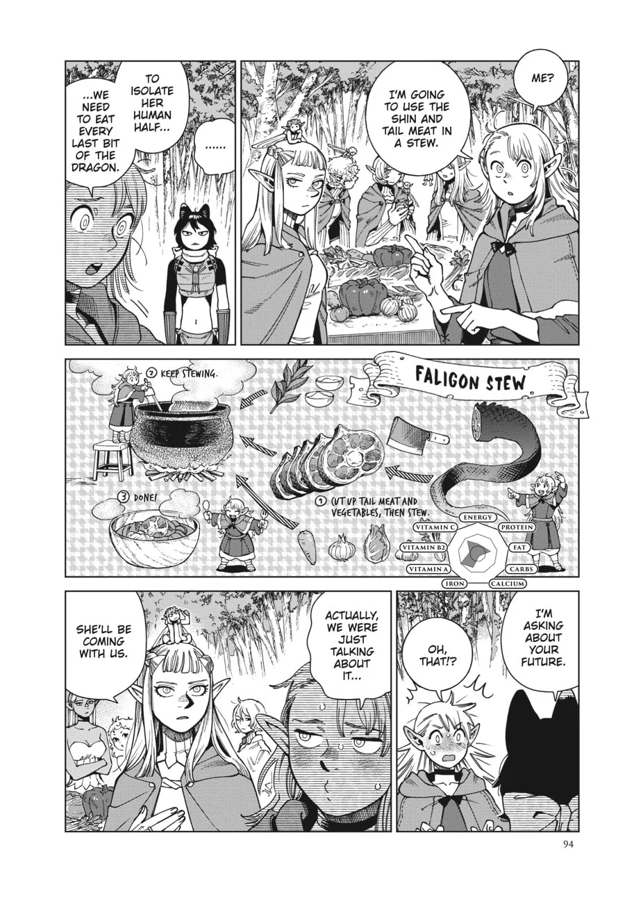 Delicious in Dungeon, chapter 95, page 16
