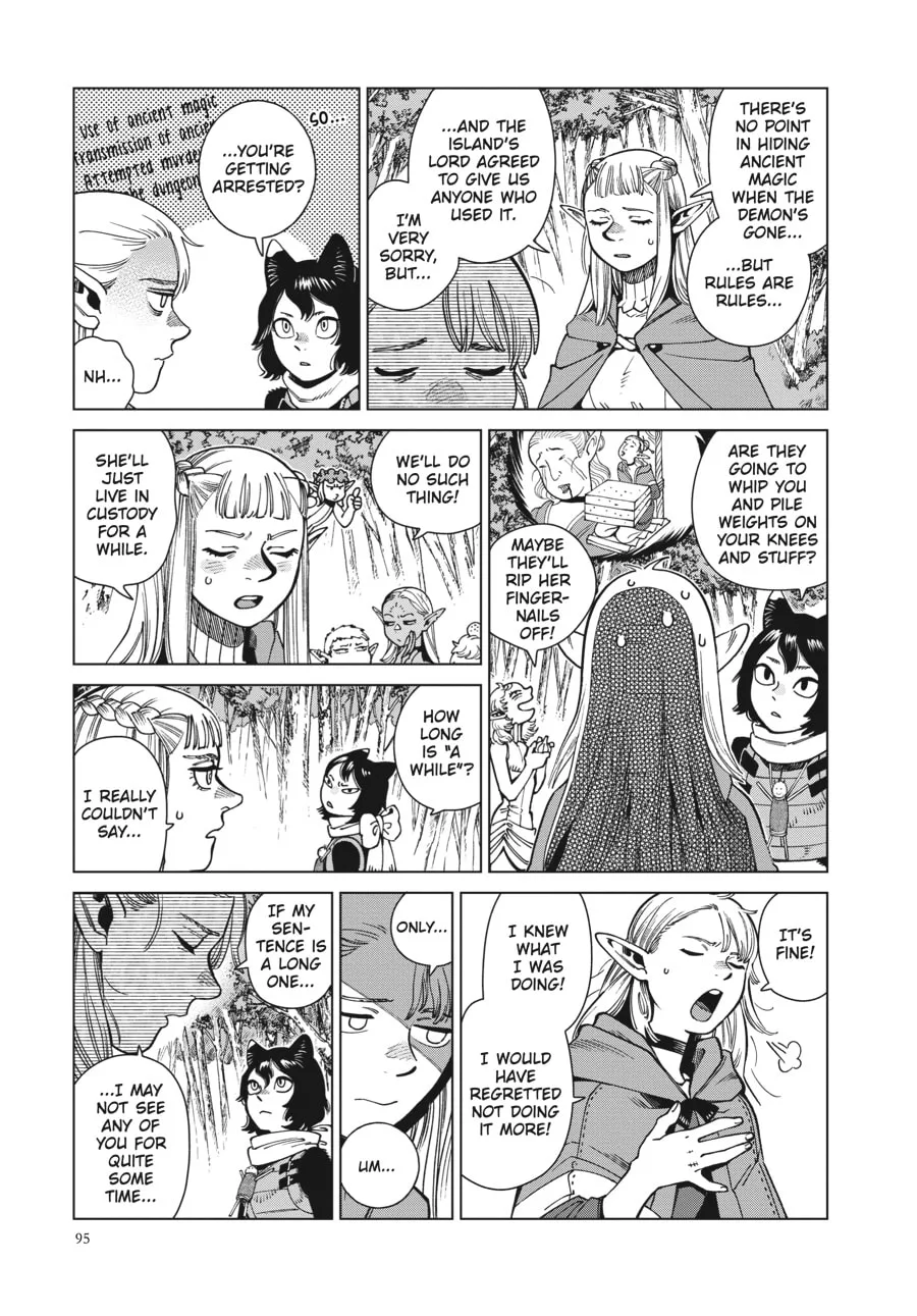 Delicious in Dungeon, chapter 95, page 17
