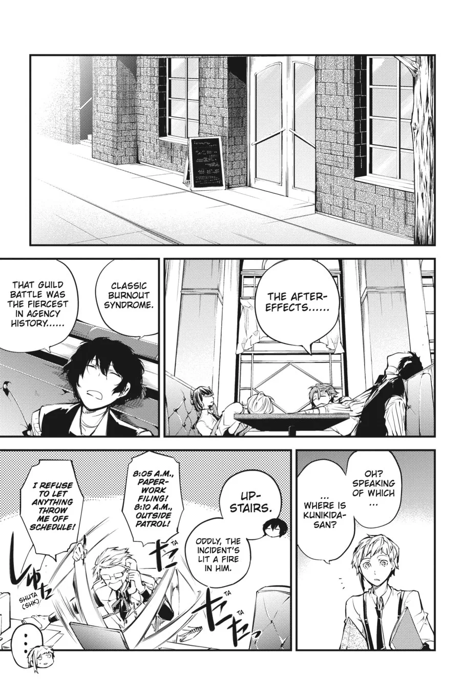 Bungo Stray Dogs, chapter 38, page 4