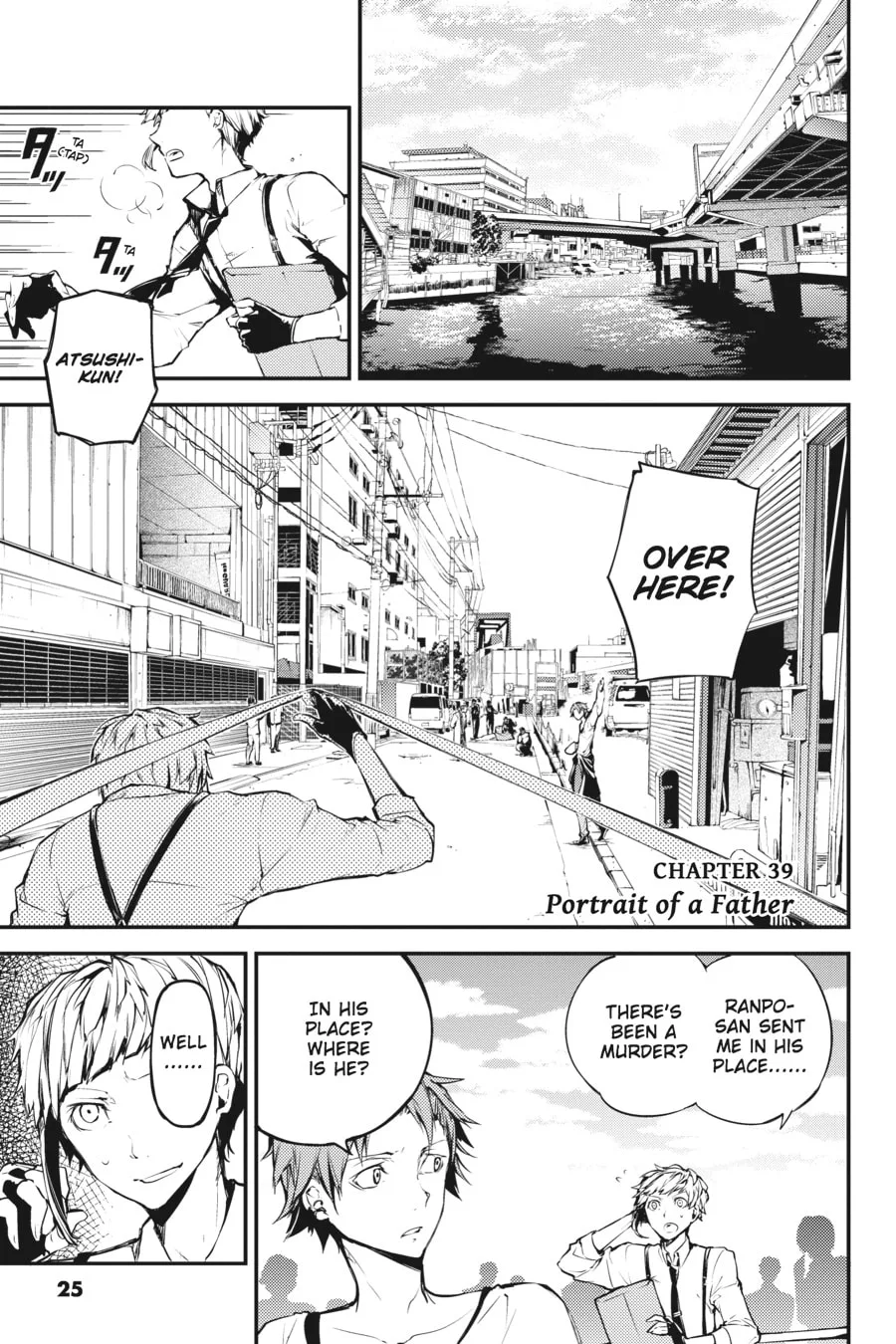 Bungo Stray Dogs, chapter 39, page 1