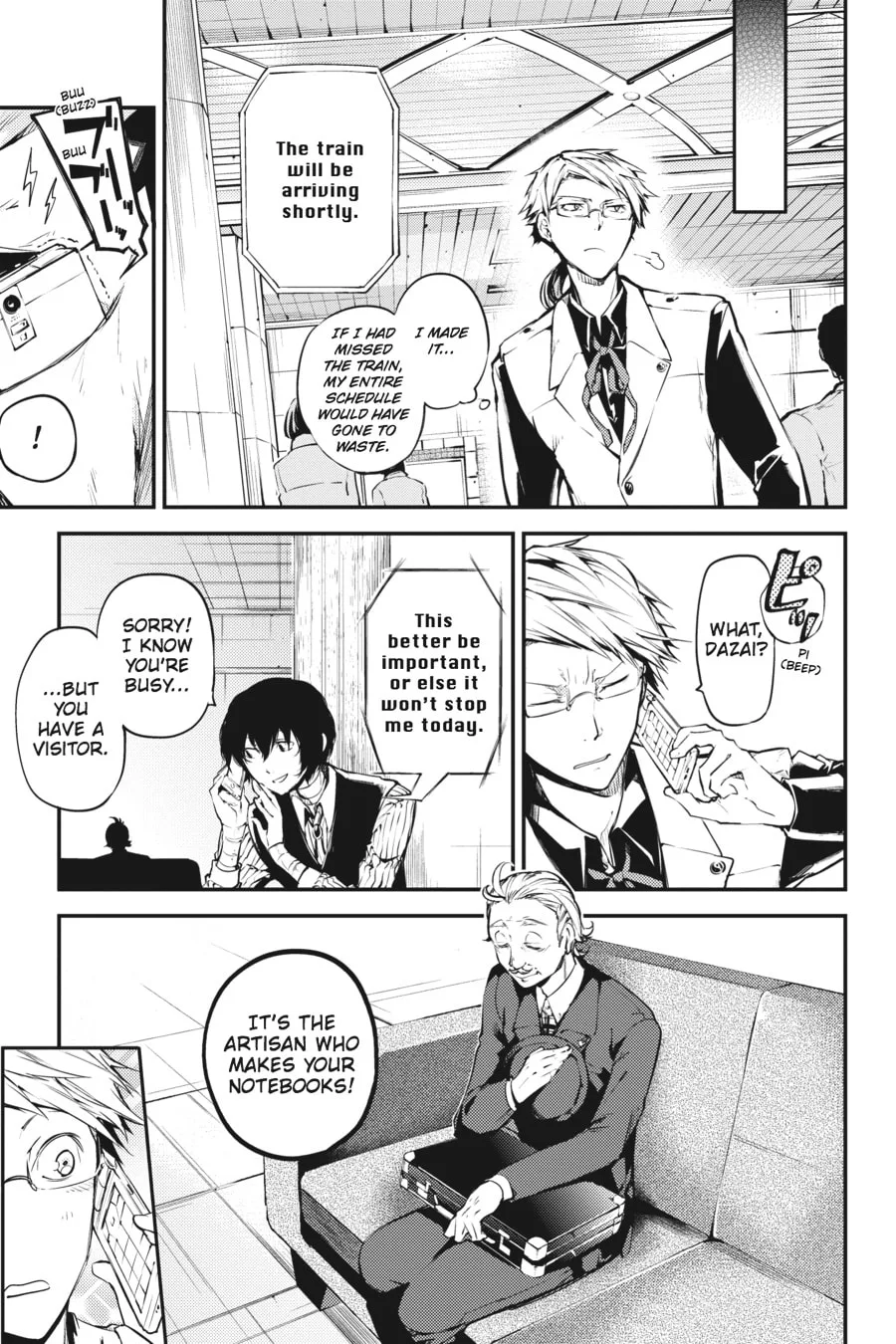 Bungo Stray Dogs, chapter 40, page 5