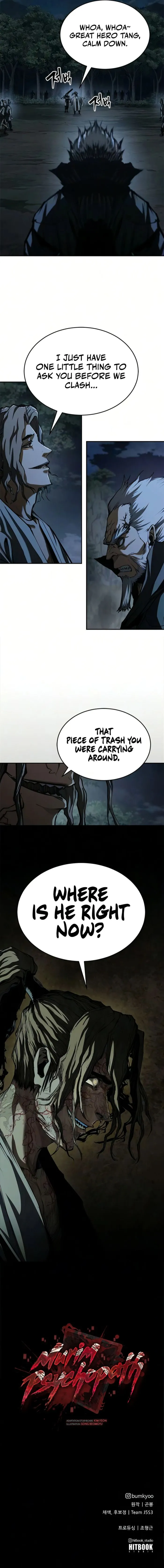 Murim Psychopath, chapter 26, page 11