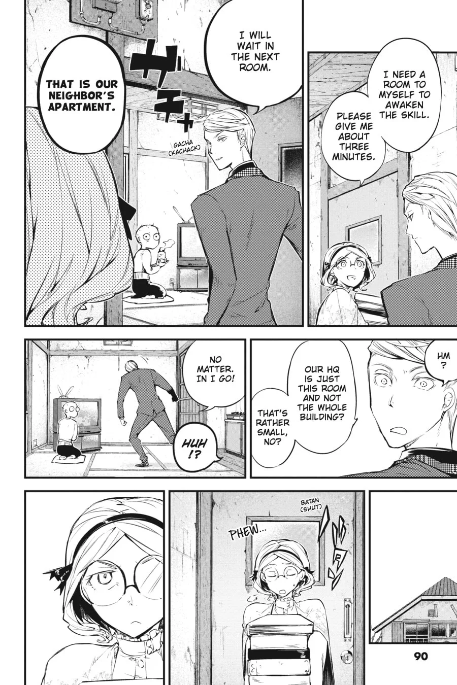 Bungo Stray Dogs, chapter 45, page 4