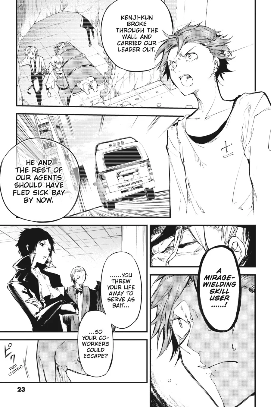 Bungo Stray Dogs, chapter 47, page 19