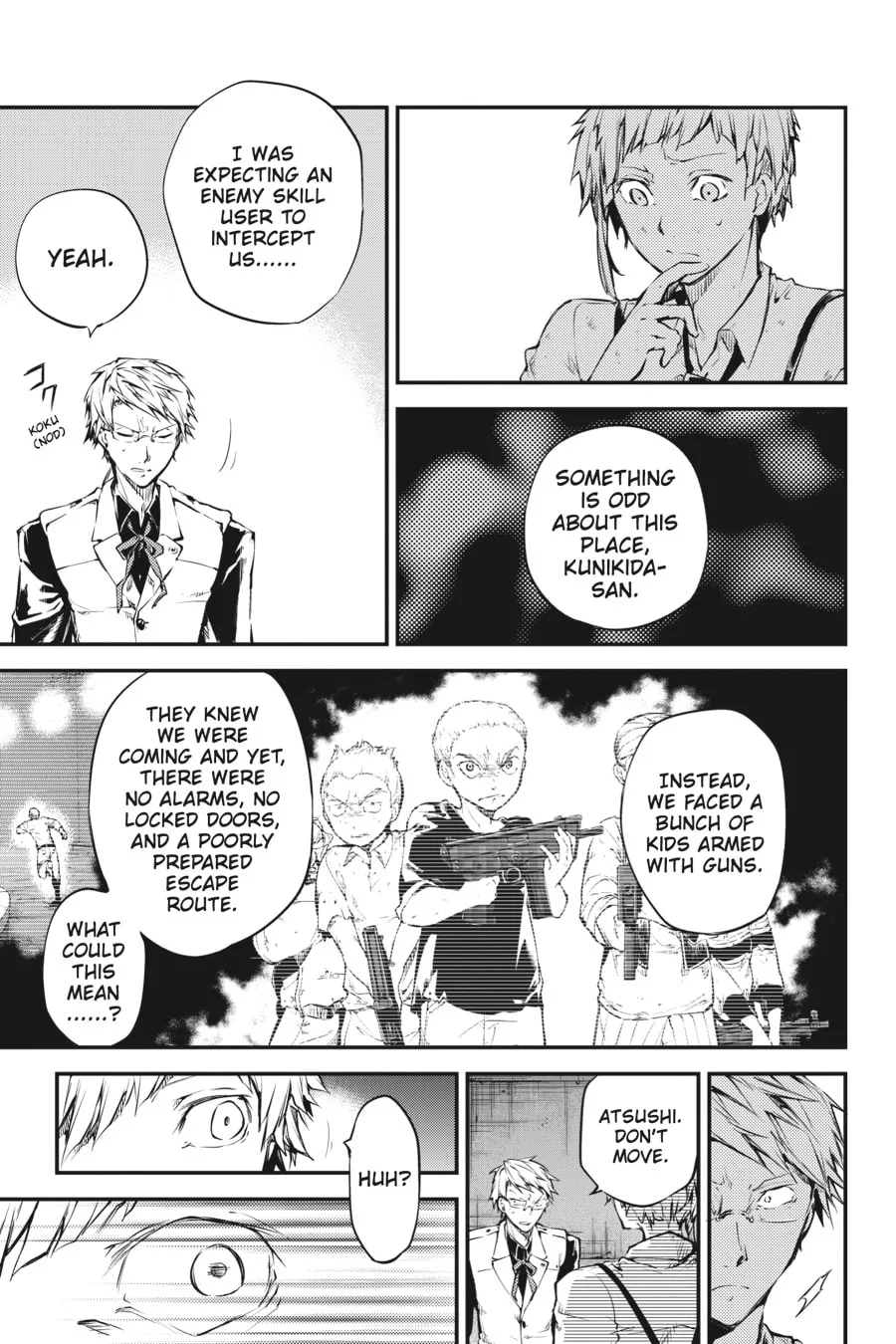 Bungo Stray Dogs, chapter 47, page 37