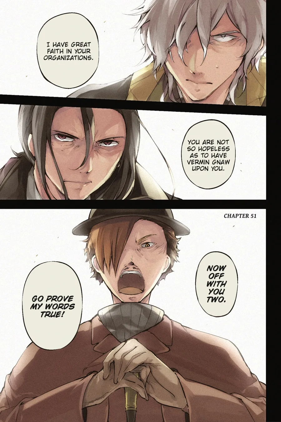Bungo Stray Dogs, chapter 51, page 1