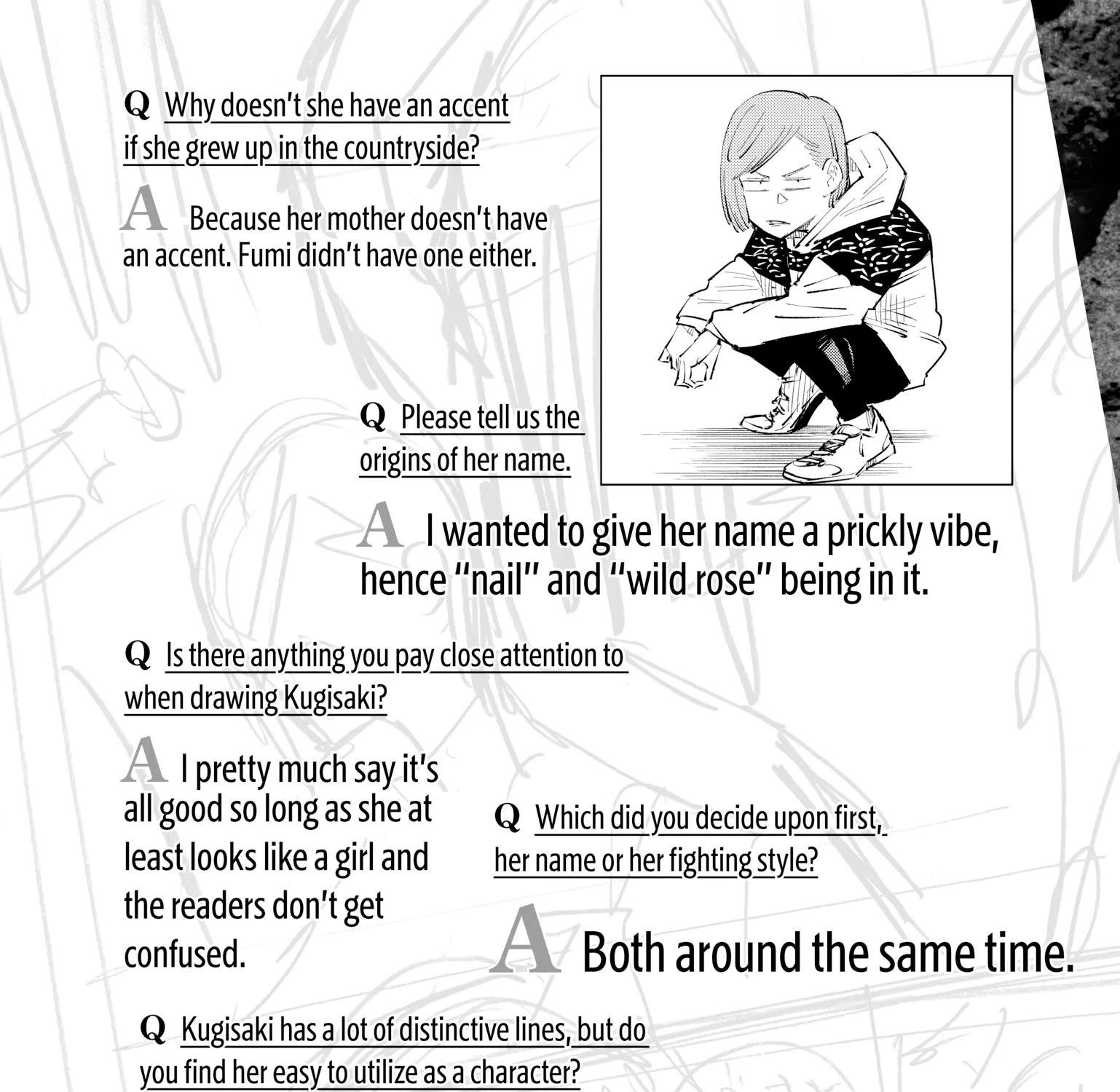Jujutsu Kaisen: The Official Character Guide, chapter 1, page 23