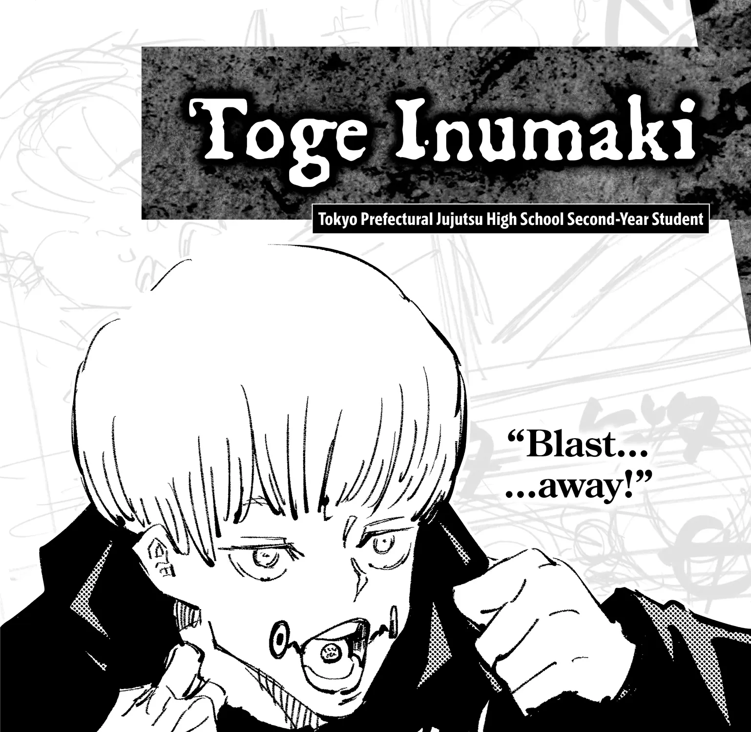 Jujutsu Kaisen: The Official Character Guide, chapter 1, page 35