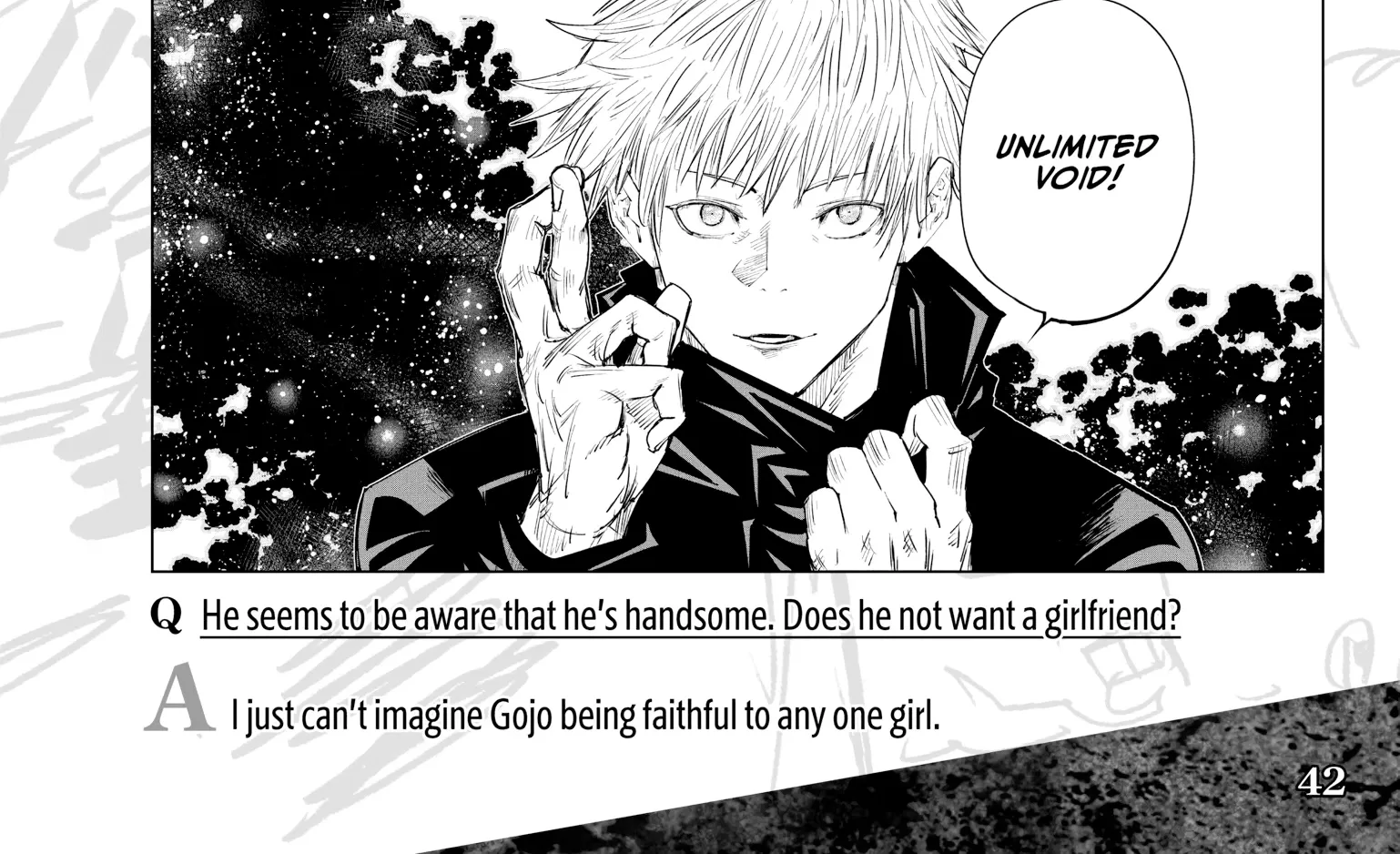 Jujutsu Kaisen: The Official Character Guide, chapter 1, page 78