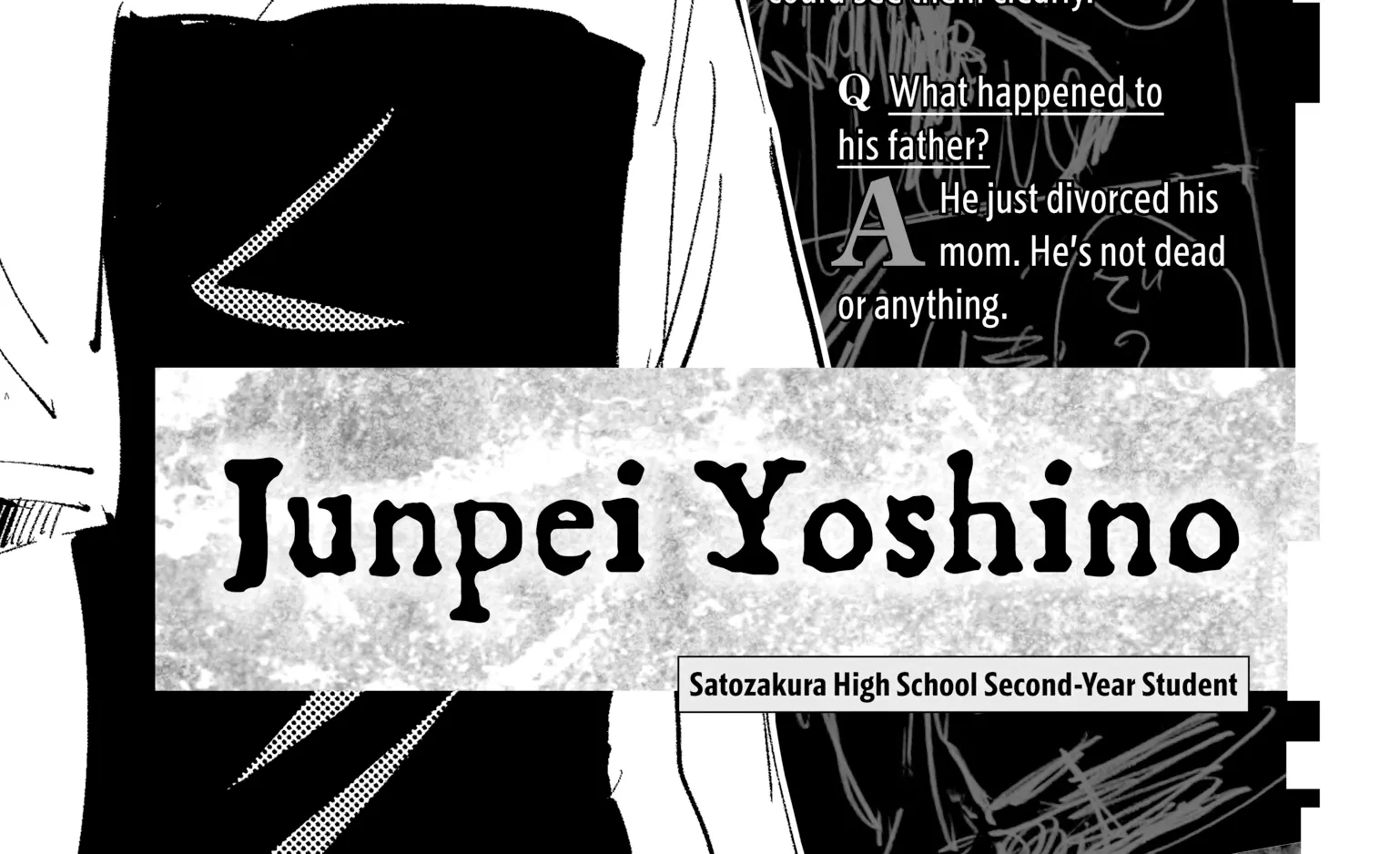 Jujutsu Kaisen: The Official Character Guide, chapter 1, page 154
