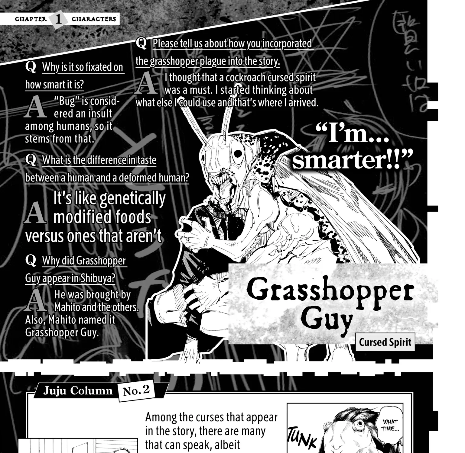 Jujutsu Kaisen: The Official Character Guide, chapter 1, page 175