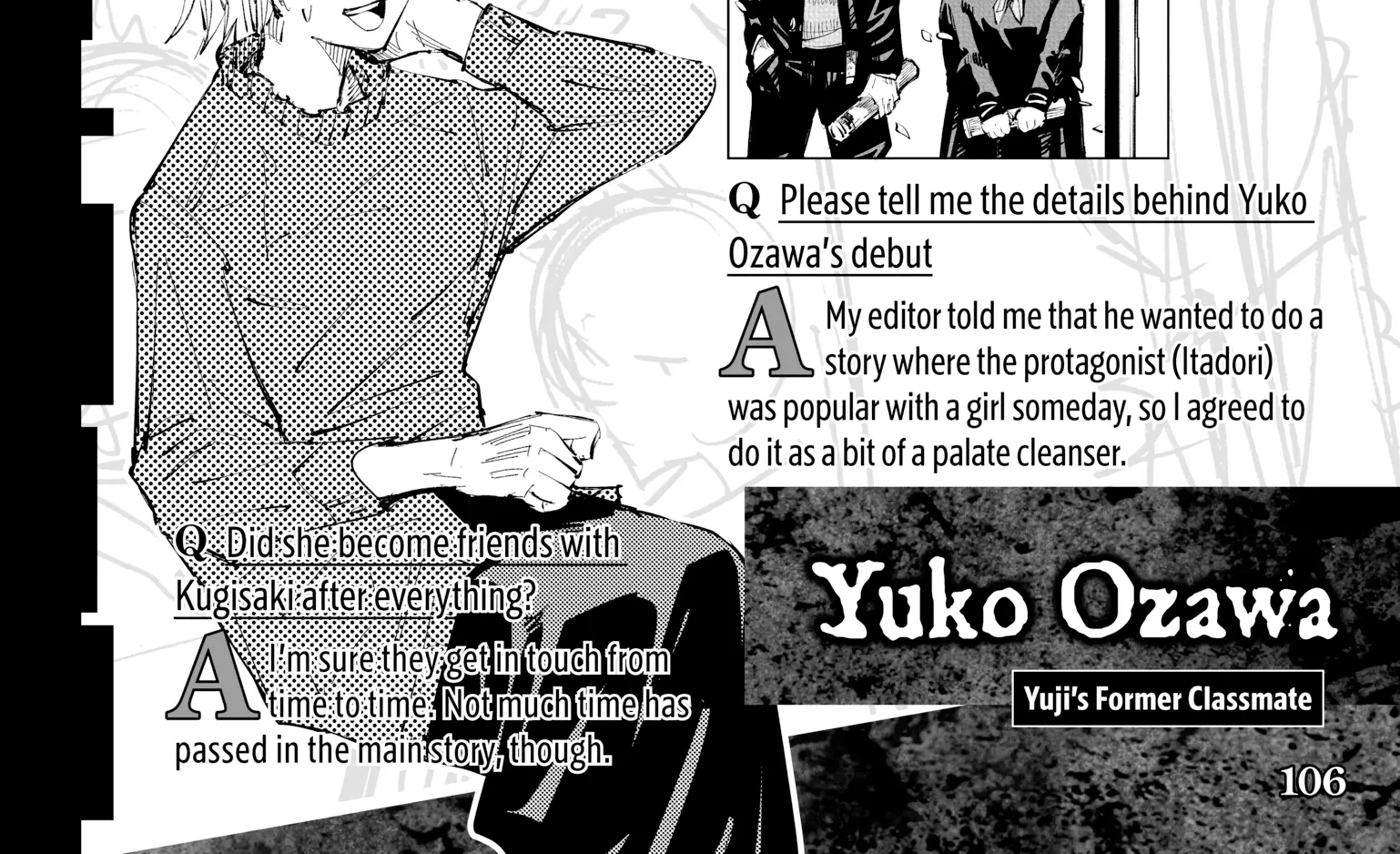 Jujutsu Kaisen: The Official Character Guide, chapter 1, page 192