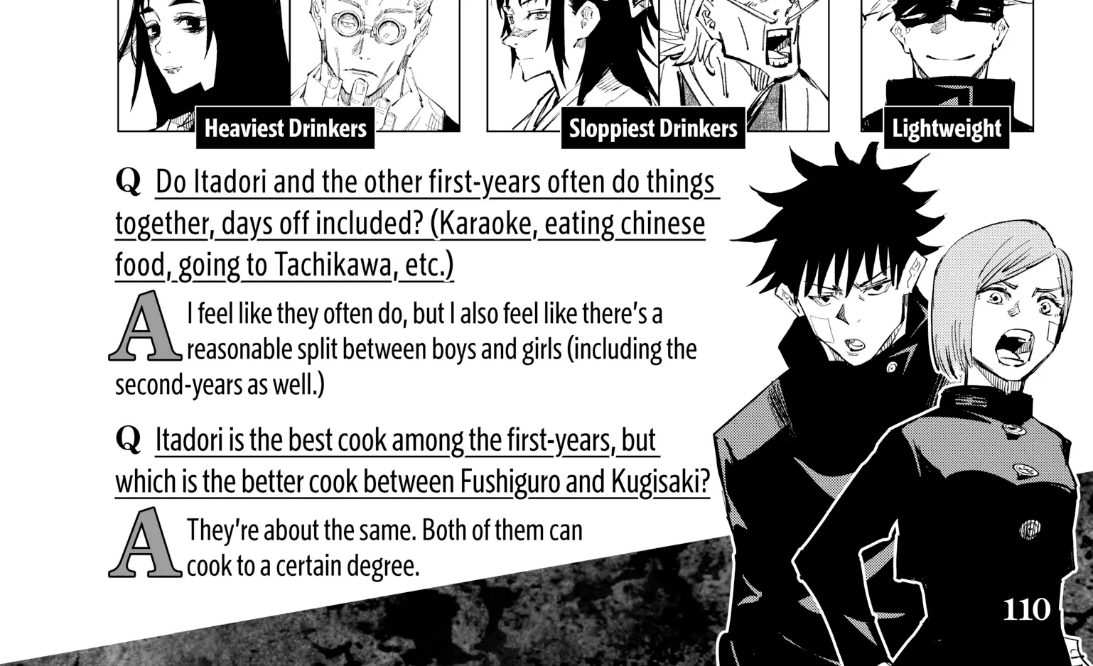 Jujutsu Kaisen: The Official Character Guide, chapter 1, page 200