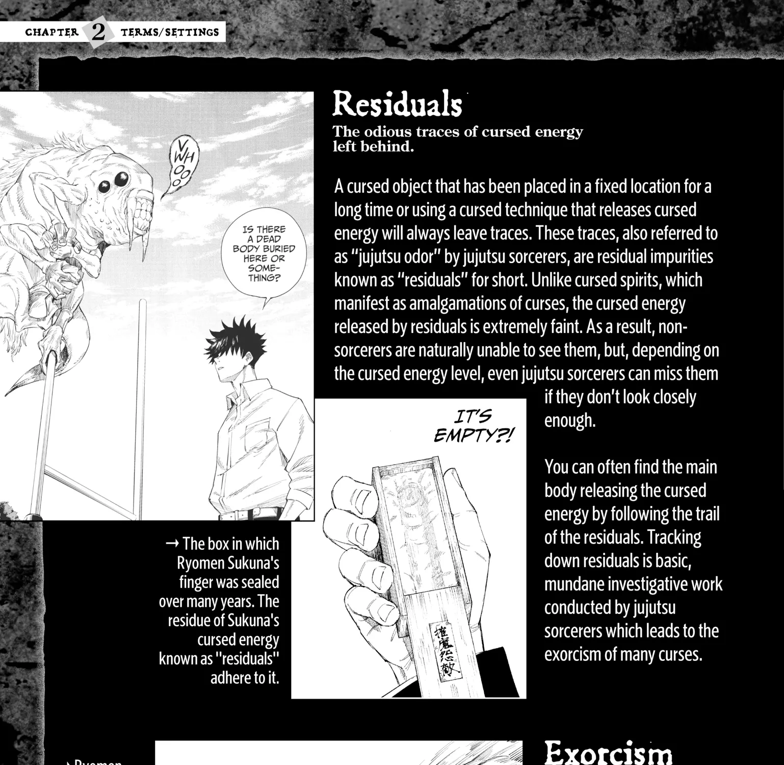 Jujutsu Kaisen: The Official Character Guide, chapter 2, page 5