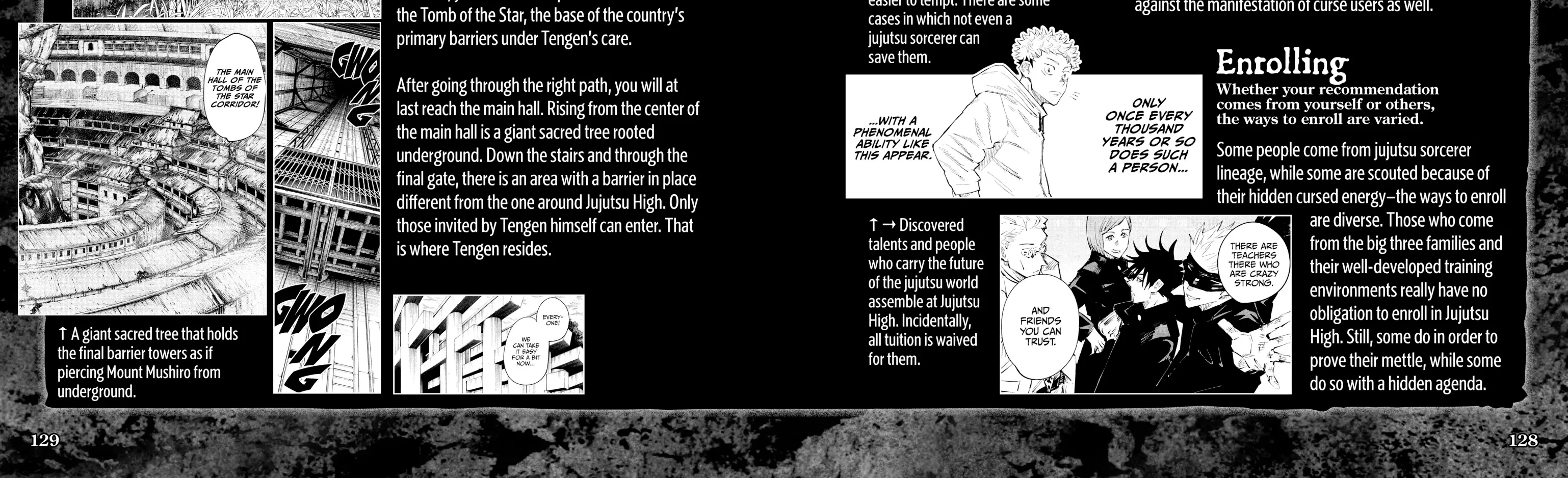 Jujutsu Kaisen: The Official Character Guide, chapter 2, page 14