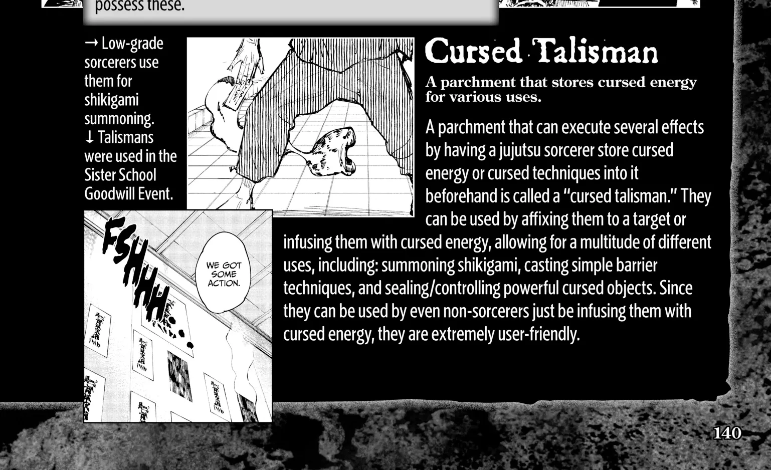 Jujutsu Kaisen: The Official Character Guide, chapter 2, page 36