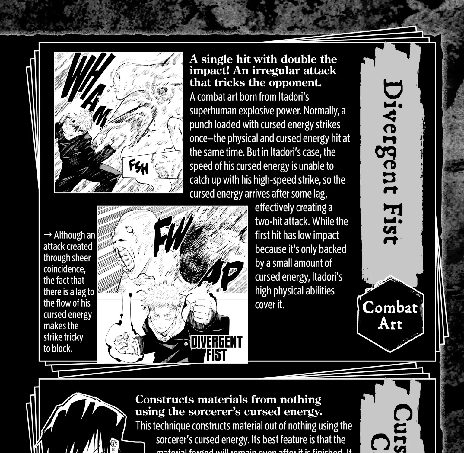 Jujutsu Kaisen: The Official Character Guide, chapter 2, page 49