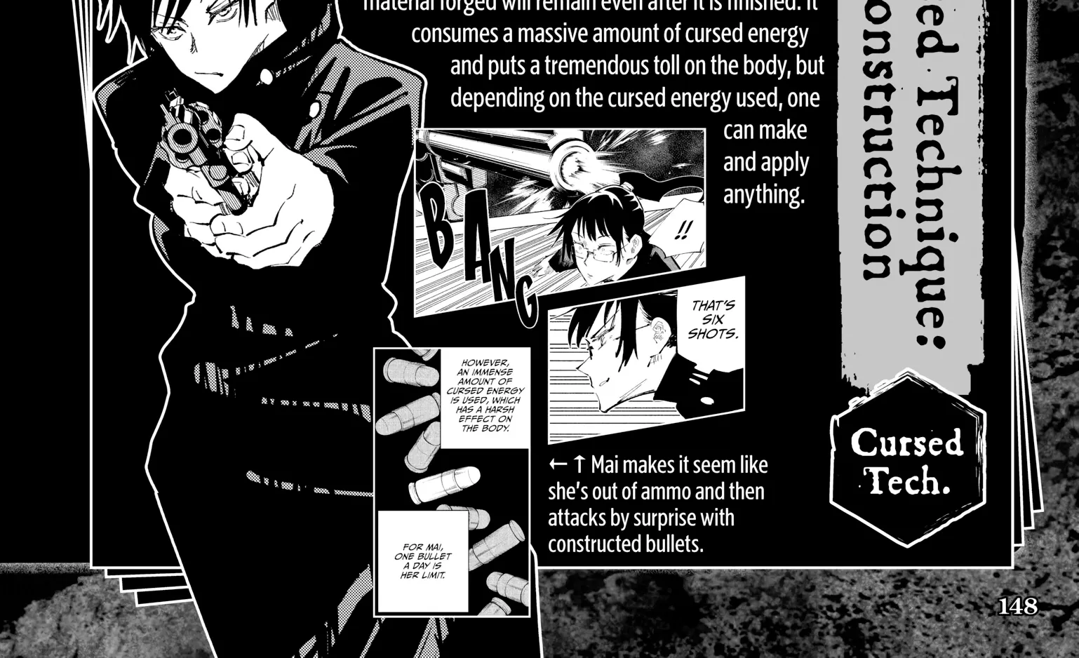 Jujutsu Kaisen: The Official Character Guide, chapter 2, page 50